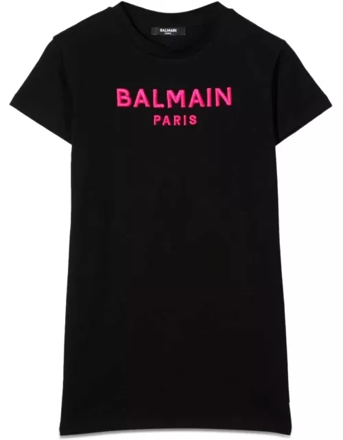 Balmain Dress With Logo