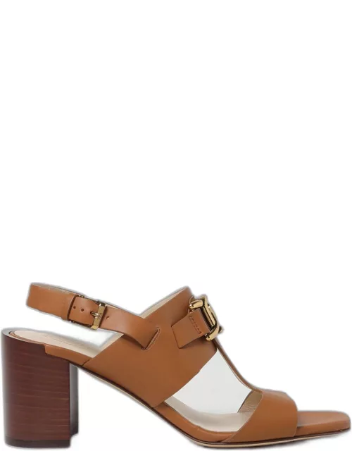 Heeled Sandals TOD'S Woman colour Leather