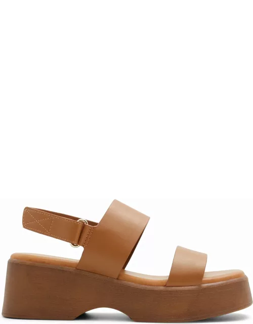 ALDO Thilda - Women's Wedge Sandals - Brown