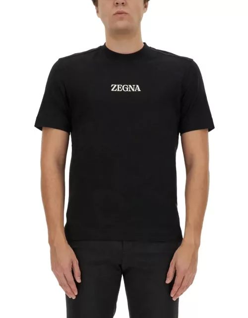 Zegna T-shirt With Logo