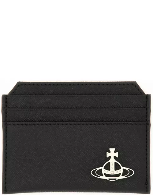 Vivienne Westwood Card Holder With Orb Logo