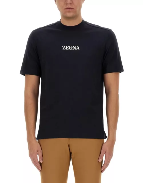 Zegna T-shirt With Logo
