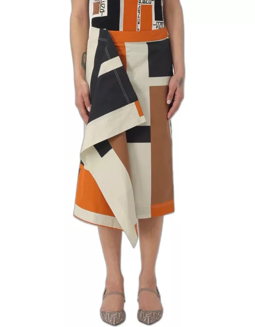 Skirt FENDI Woman colour Beige