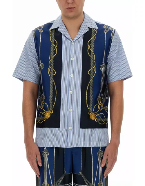 Versace Striped nautical Shirt