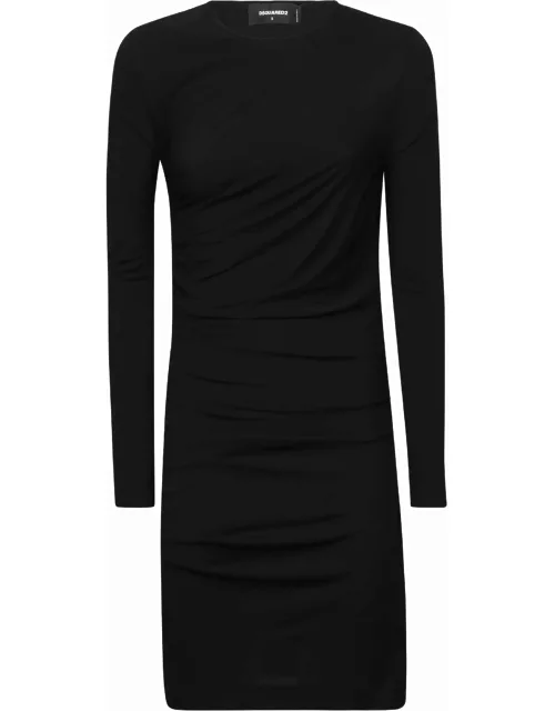 Dsquared2 Dress With Drape