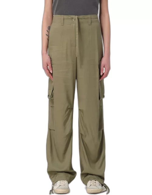 Trousers GOLDEN GOOSE Woman colour Military