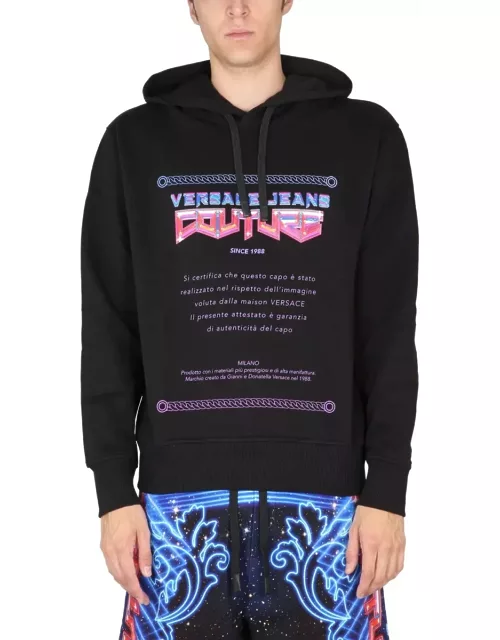 Versace Jeans Couture space Warranty Hoodie
