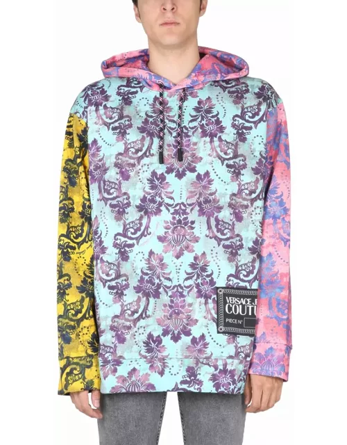 Versace Jeans Couture Sweatshirt With tapestly Print