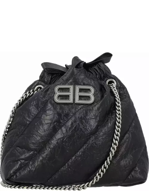 Balenciaga Quilted Crush Xs Tote Bag