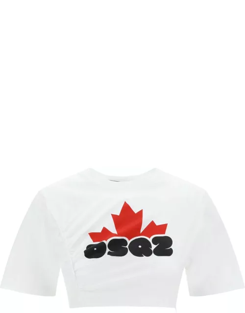 Dsquared2 Cropped T-shirt
