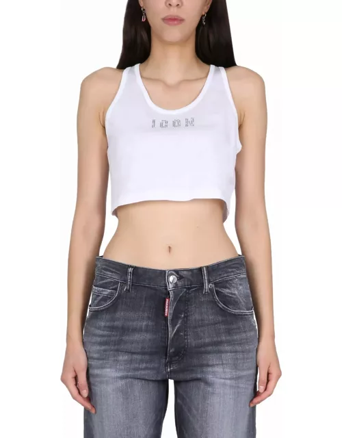 Dsquared2 Crop Top With Logo