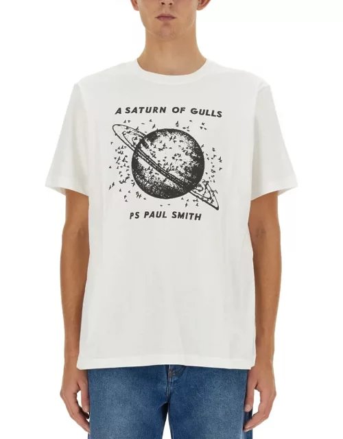 PS by Paul Smith saturn T-shirt