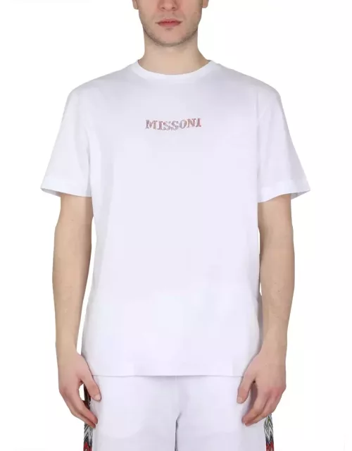 Missoni Logo Embroidery T-shirt