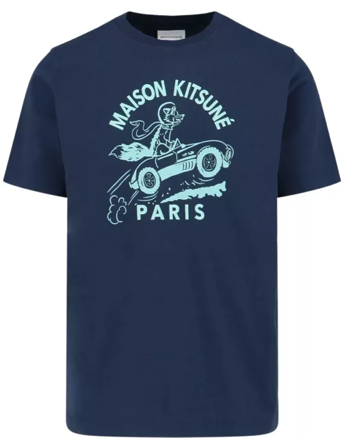 Maison Kitsuné 'Racing Fox' T-Shirt