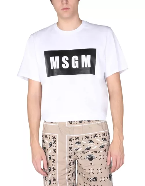 MSGM Logo Box T-shirt