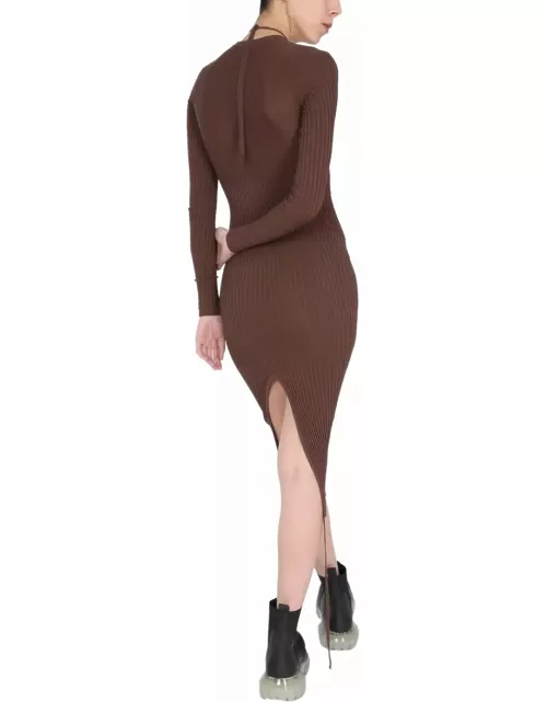 ANDREĀDAMO Dress With Cut Out Detai