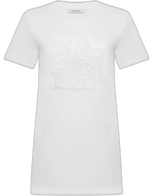Max Mara Park Monogram Cotton T-shirt