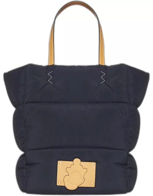 Moncler Genius Nylon And Leather Tote Bag