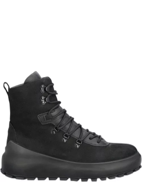 Stone Island Round-toe Lace-up Ankle Boot