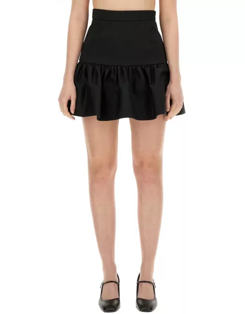 Patou Cotton Mini Skirt