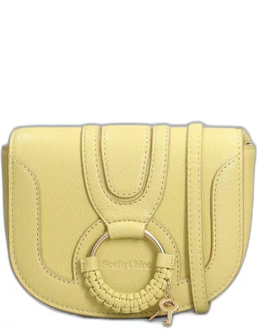 See by Chloé Hana Mini Shoulder Bag In Yellow Leather