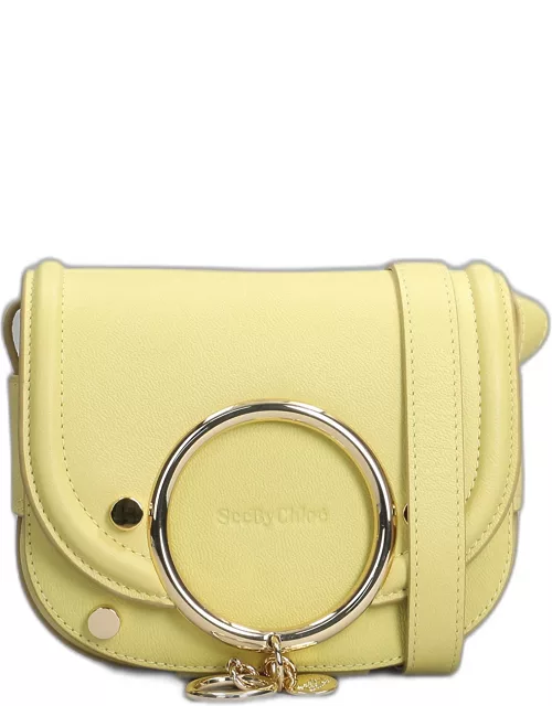 See by Chloé Mara Shoulder Bag In Yellow Leather