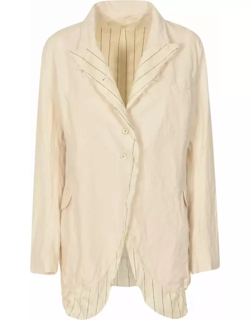 Marc Le Bihan Two-button Fringed Jacket