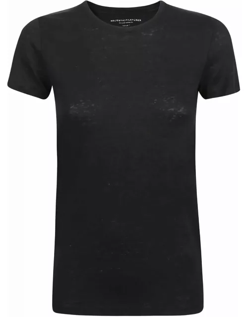 Majestic Filatures Majestic T-shirts And Polos Black