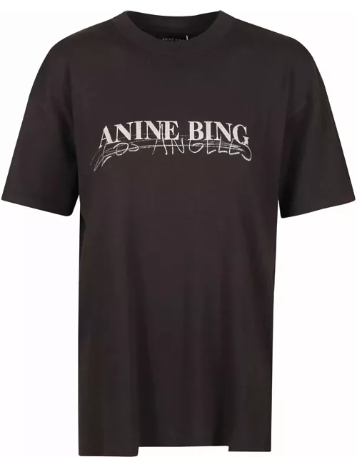 Anine Bing Signature Logo T-shirt