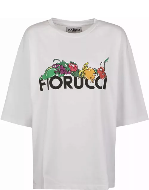 Fiorucci Fruit Print Regular T-shirt
