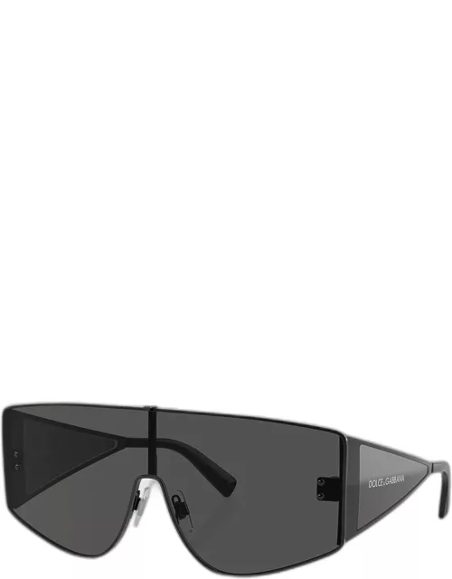 Men's dg2305 Metal Shield Sunglasse