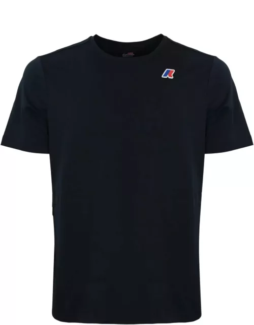 K-Way T-shirt With Logo In Technical Fabric