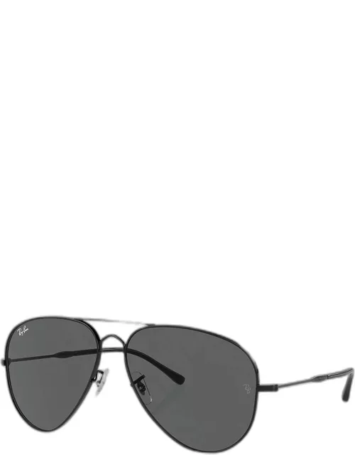 Men's Teardrop Aviator Sunglasse