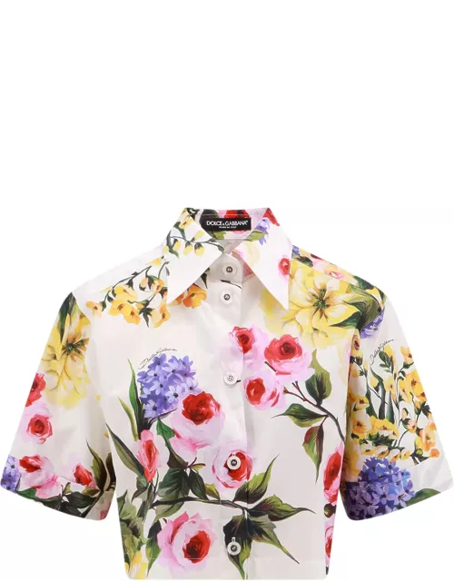 Dolce & Gabbana Cotton Poplin Shirt