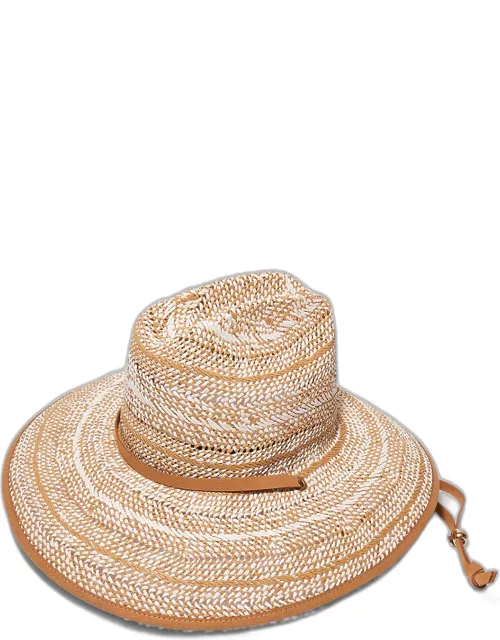 Woven Straw Large Brim Hat