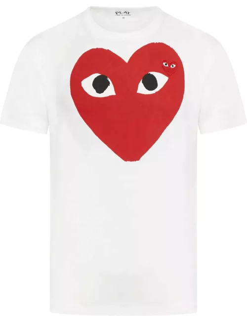 Comme des Garçons Play Play T-shirt Red Heart