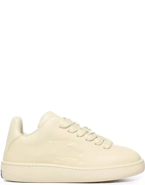 Burberry Box Sneaker In Leather