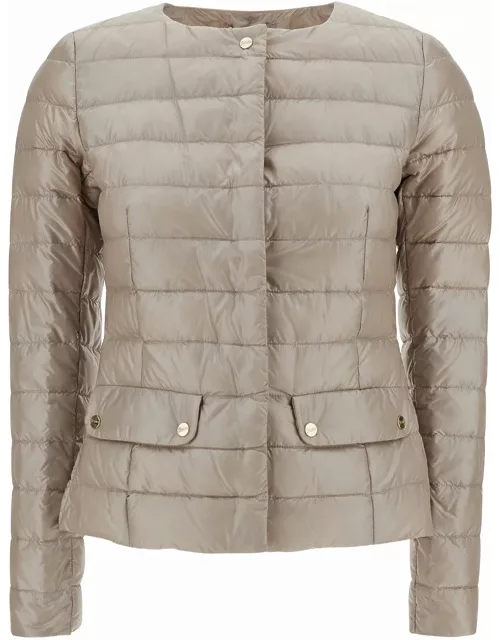 Herno Quilted Crewneck Padded Jacket