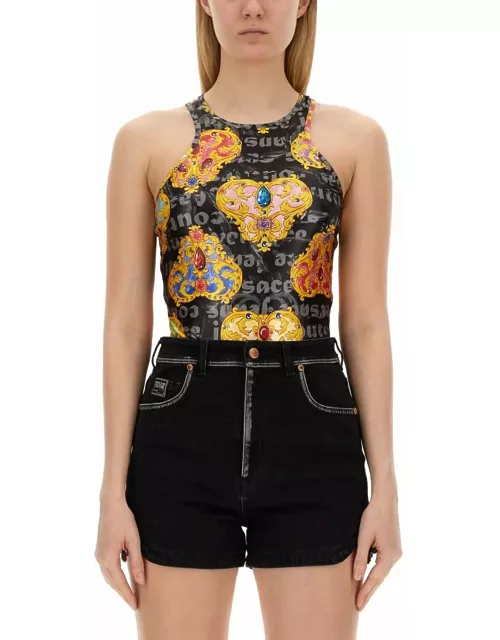 Versace Jeans Couture Top With Print