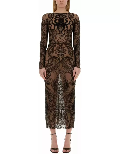 Etro Long Tulle Dres