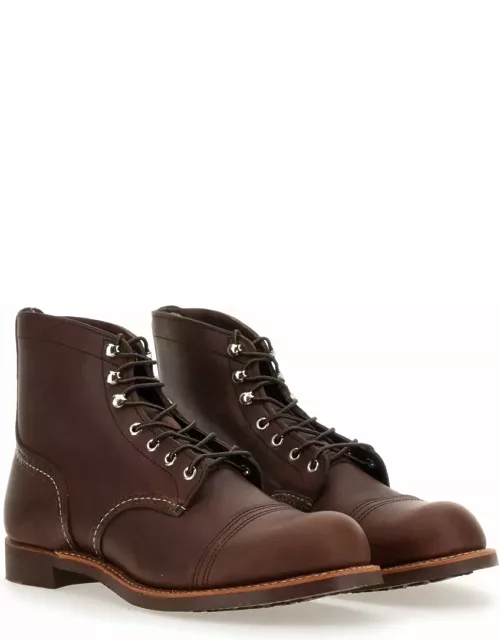 Red Wing Leather Boot
