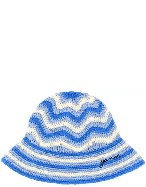Ganni Bucket Crochet Hat