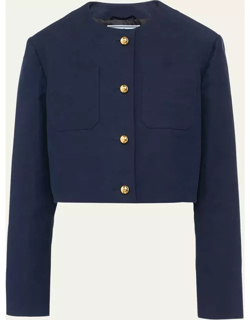 Tricotina Cropped Jacket