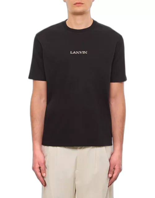 Lanvin Cotton Regular T-shirt Black