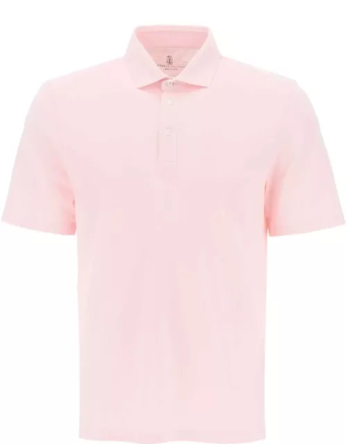 BRUNELLO CUCINELLI Polo shirt with French collar