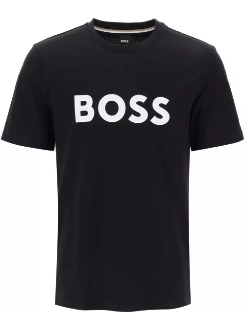 BOSS tiburt 354 logo print t-shirt