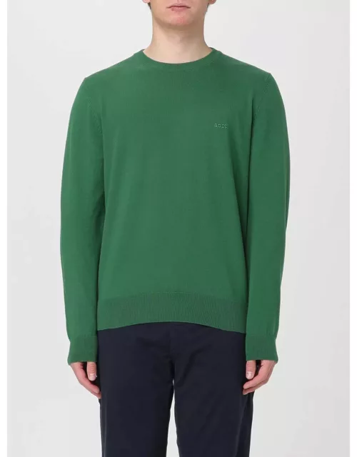Sweater BOSS Men color Grass Green