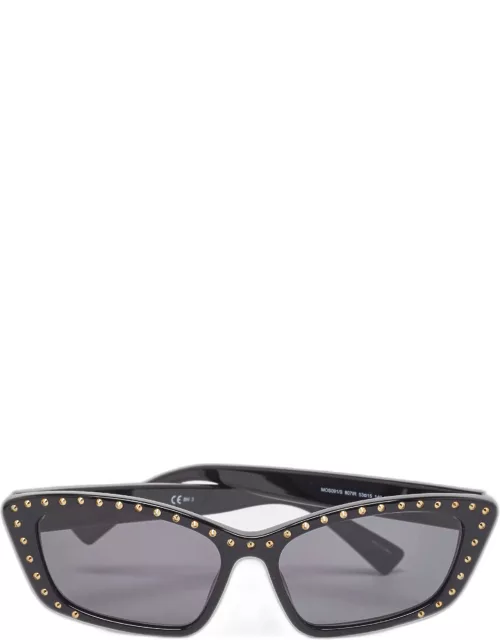 Moschino Black/Gold MOS091/S Studded Cat Eye Sunglasse