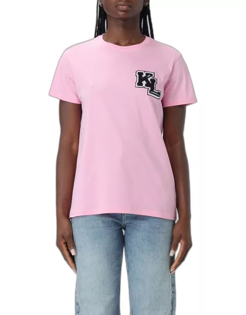 T-Shirt KARL LAGERFELD Woman color Pink