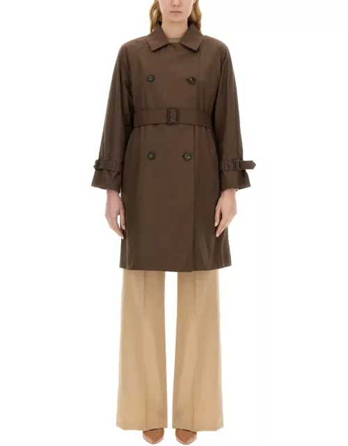 Max Mara Double-breasted Trench Coat the Cube